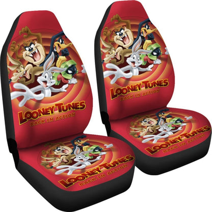 Looney Tunes Car Seat Covers Cartoon Fan Gift H200212 Universal Fit 225311