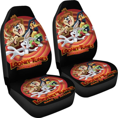 Looney Tunes Cartoon Fan Gift Car Seat Covers H200212 Universal Fit 225311