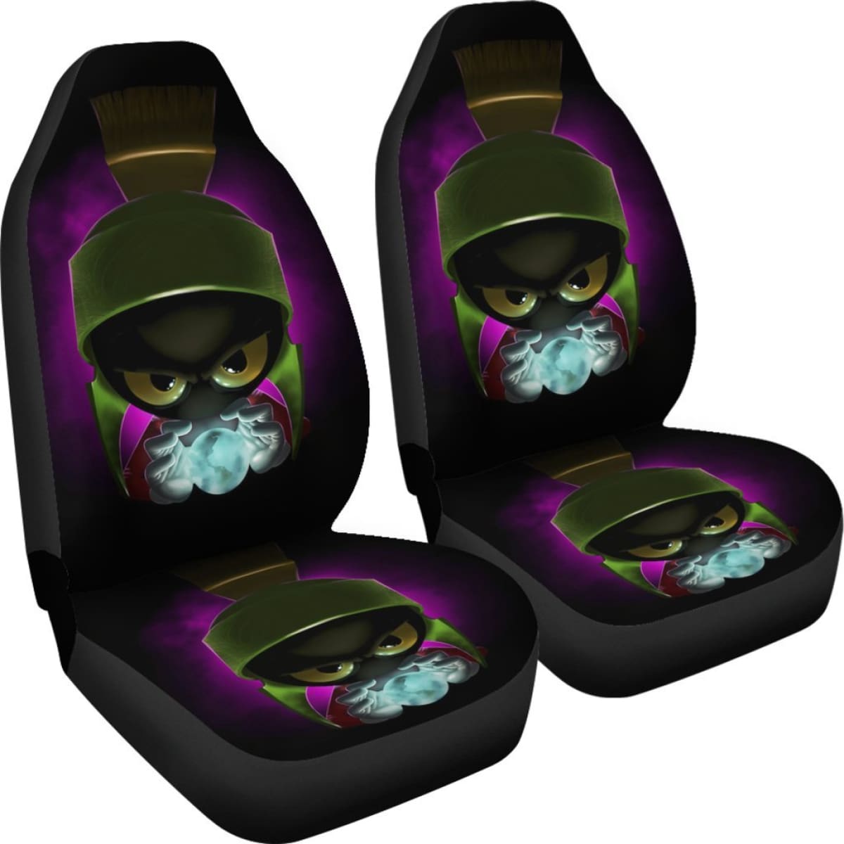 Looney Tunes Cartoon Martian Car Seat Covers H200215 Universal Fit 225311