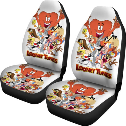Looney Tunes Friends Car Seat Covers Cartoon Fan Gift H200212 Universal Fit 225311