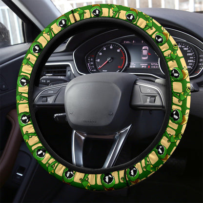 Looney Tunes Marvin The Martian Raygun Premium Custom Car Steering Wheel Cover