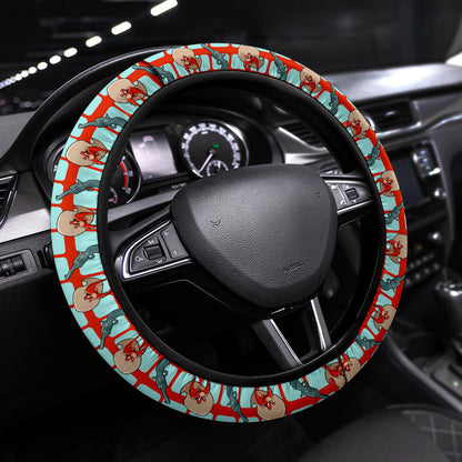 Looney Tunes Yosemit Sam Premium Custom Car Steering Wheel Cover