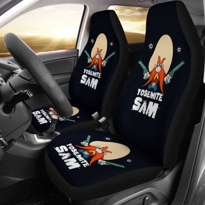 Looney Tunes Yosemite Sam Car Seat Cover Fan Gift Universal Fit 051012