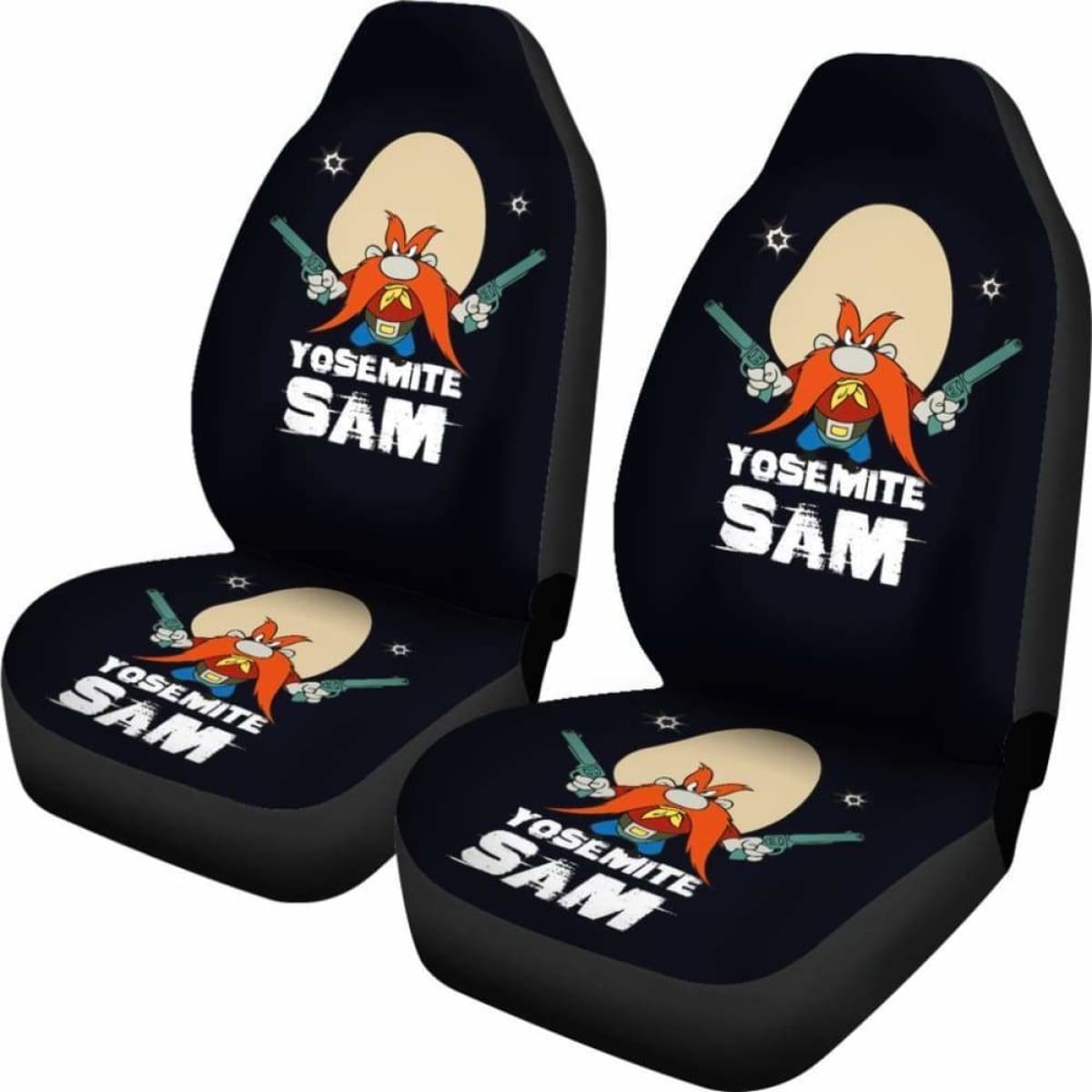 Looney Tunes Yosemite Sam Car Seat Cover Fan Gift Universal Fit 051012