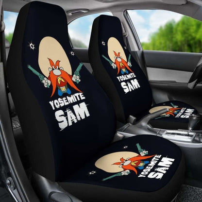 Looney Tunes Yosemite Sam Car Seat Cover Fan Gift Universal Fit 051012