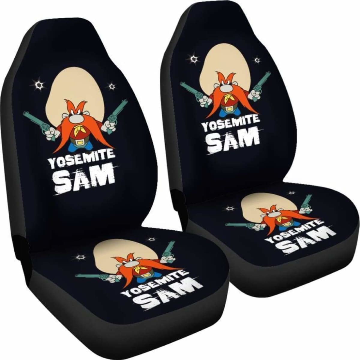 Looney Tunes Yosemite Sam Car Seat Cover Fan Gift Universal Fit 051012