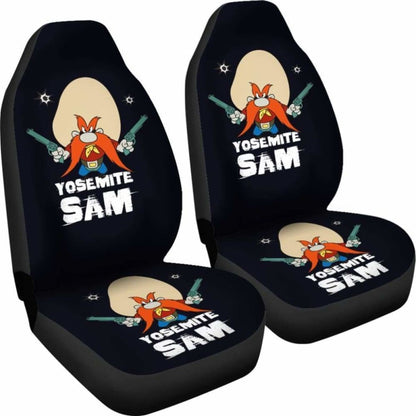 Looney Tunes Yosemite Sam Car Seat Cover Fan Gift Universal Fit 051012
