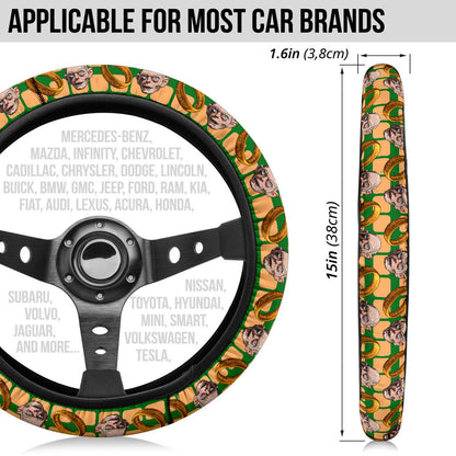 Lord Gollum One Ring Premium Custom Car Steering Wheel Cover