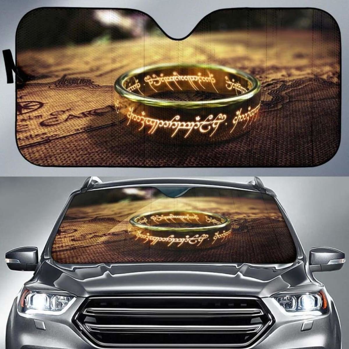 Lord Of The Rings Auto Sun Shades 918b Universal Fit