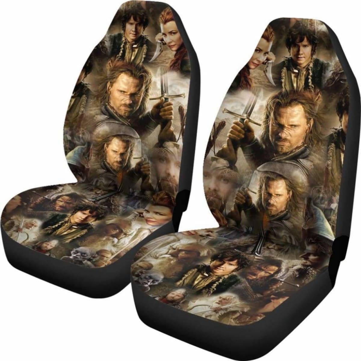 Lord Of The Rings Movie Fan Gift Car Seat Covers Universal Fit 051012