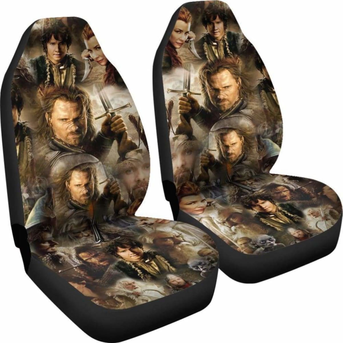 Lord Of The Rings Movie Fan Gift Car Seat Covers Universal Fit 051012