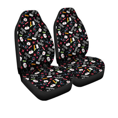 Love Nurse Car Seat Covers Custom Nurse Car Accessories