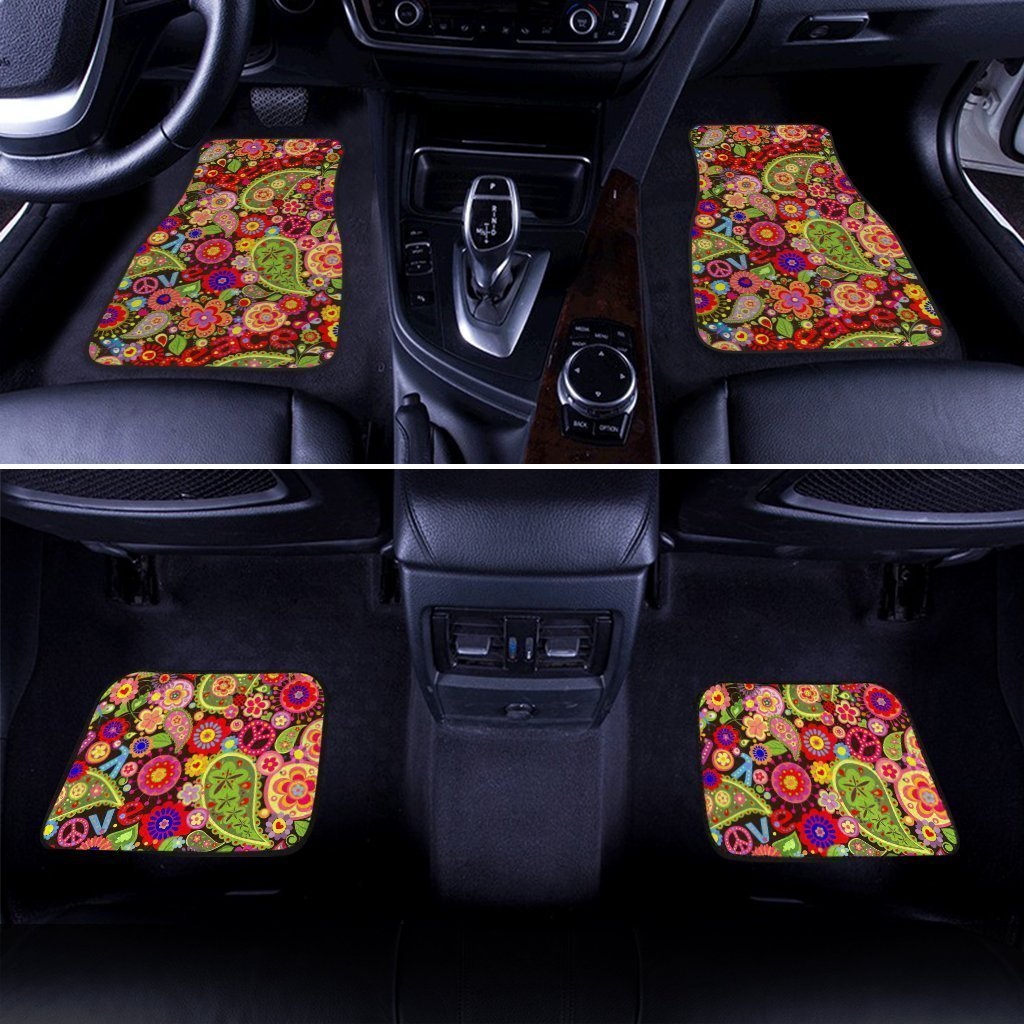 Love Peace Car Floor Mats Custom Beautiful Idea Accessories For Car