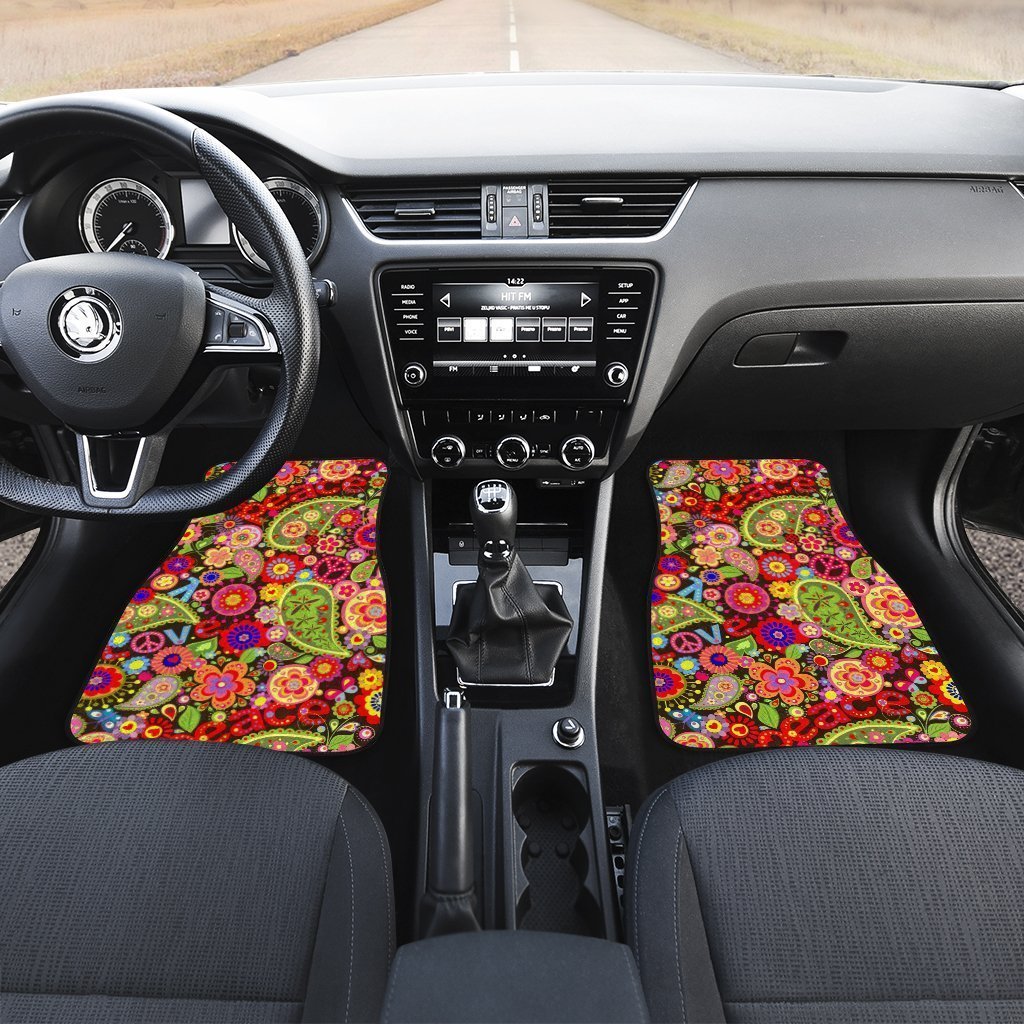 Love Peace Car Floor Mats Custom Beautiful Idea Accessories For Car