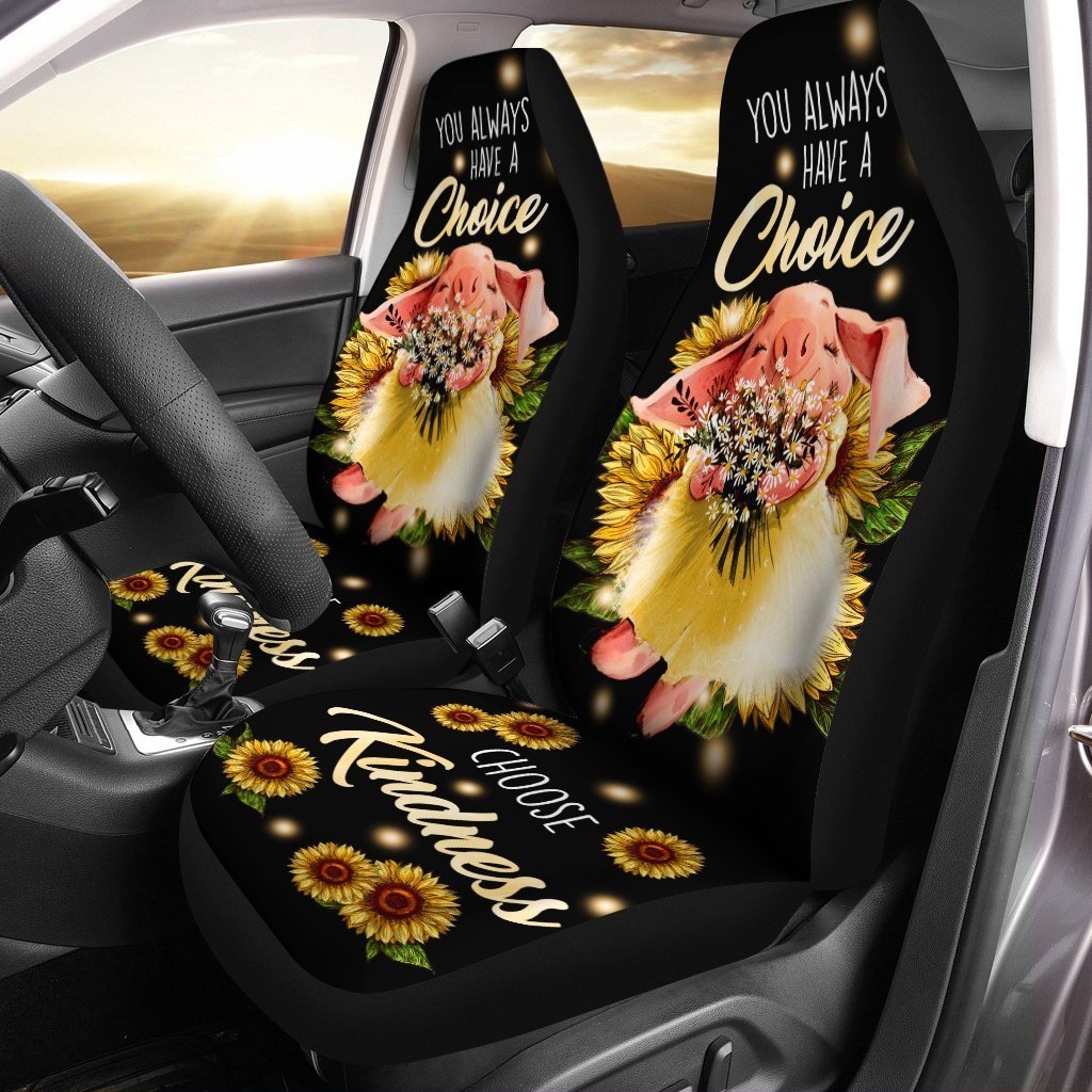 Lovely Pig Car Seat Covers Custom Pig Car Accessories