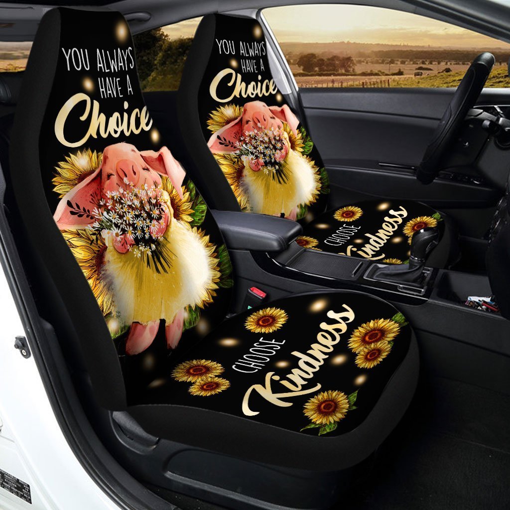Lovely Pig Car Seat Covers Custom Pig Car Accessories