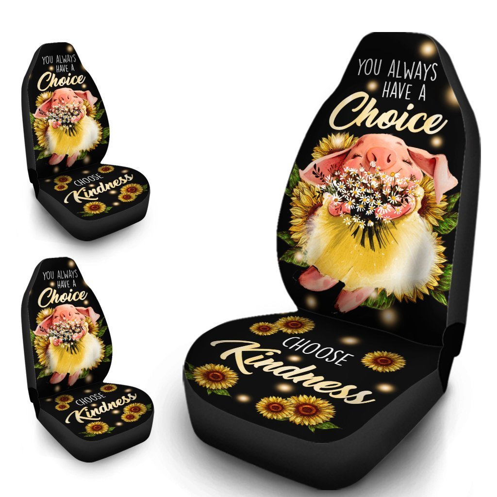 Lovely Pig Car Seat Covers Custom Pig Car Accessories