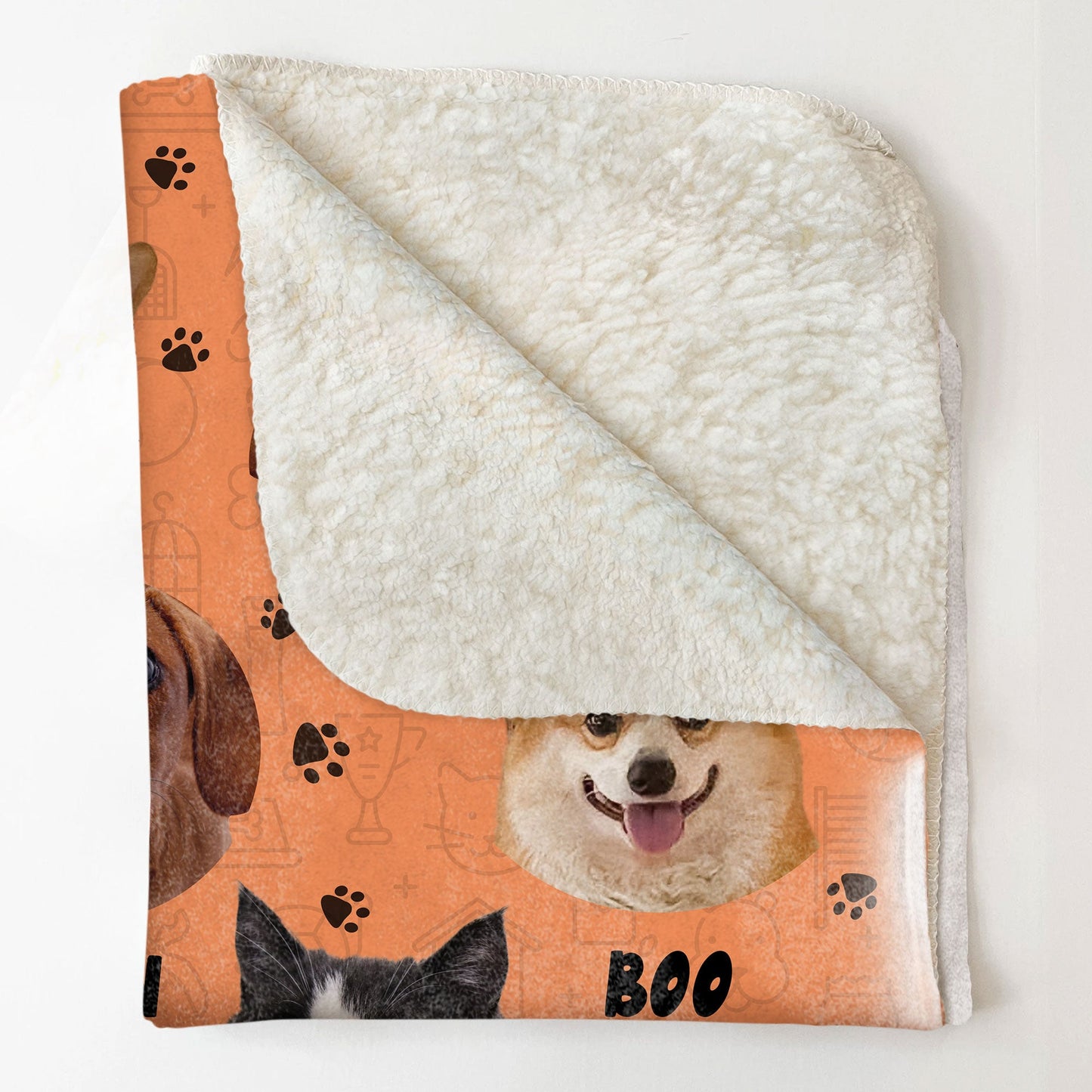 Lovely Upload Pet Image - Personalized Photo Blanket - Birthday, Loving Gift For Cat & Dog Lover, Pet Owner, Pet Parents