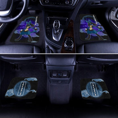 Lucario Car Floor Mats Custom Anime Car Accessories