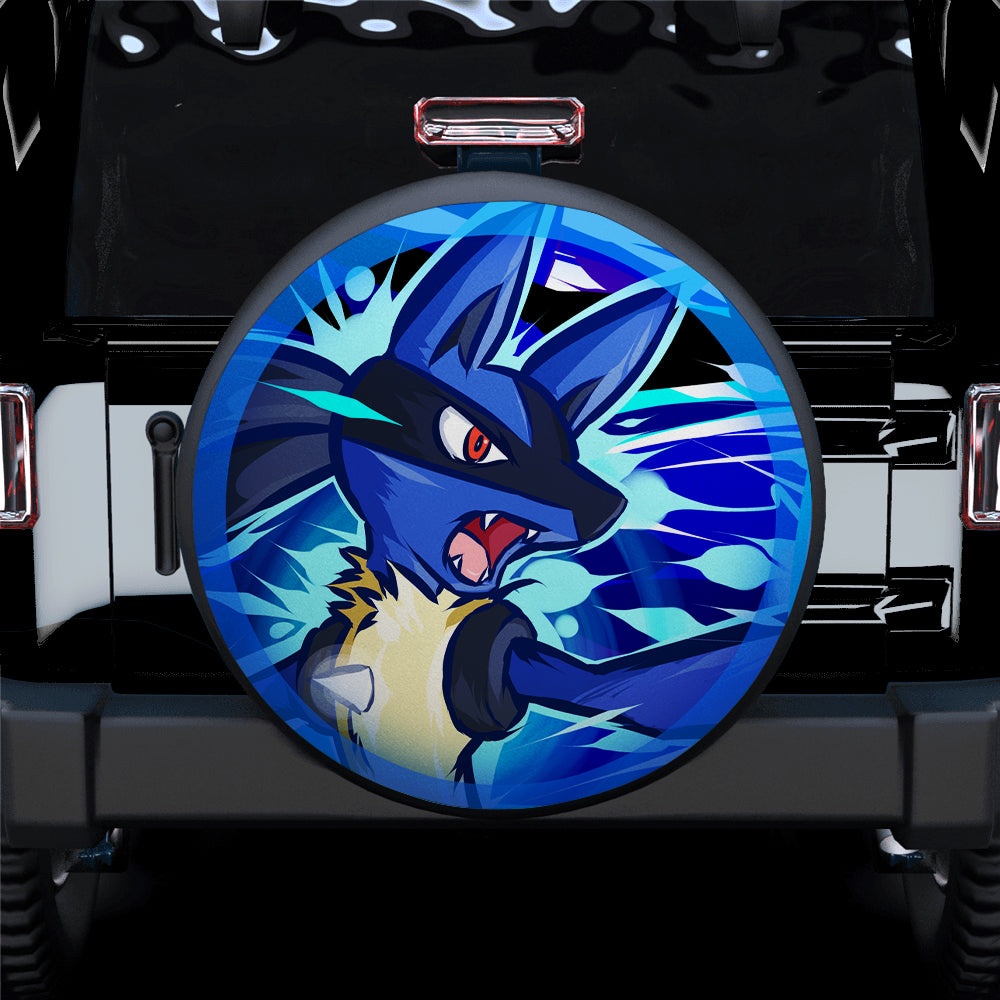 Lucario Jeep Car Spare Tire Cover