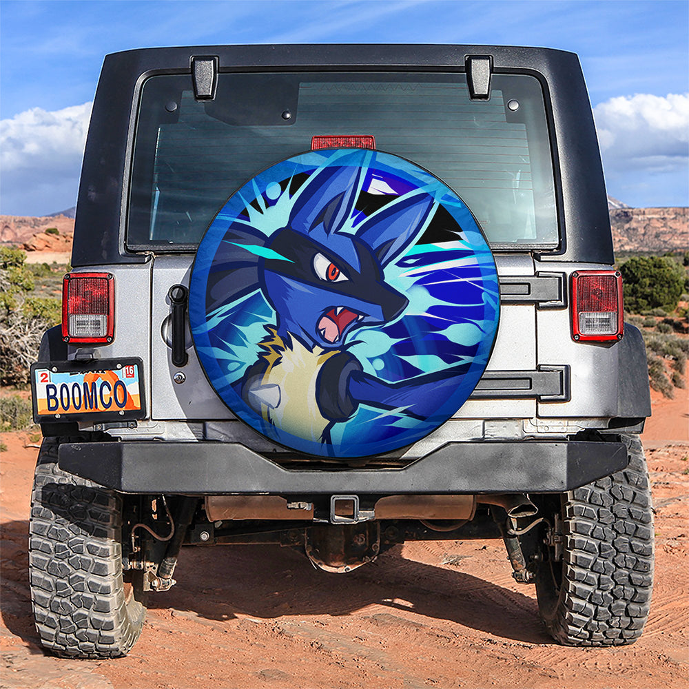 Lucario Jeep Car Spare Tire Cover