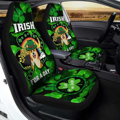 Luck of an Irish Car Seat Covers Custom Design For Car Seats