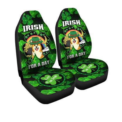 Luck of an Irish Car Seat Covers Custom Design For Car Seats