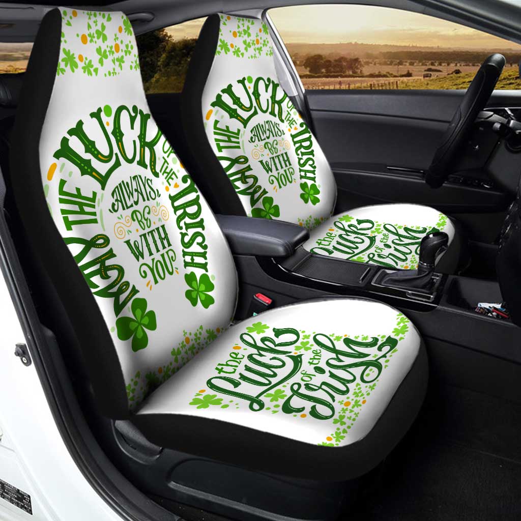 Lucky Of Irish Car Seat Covers Custom Design For Car Seats