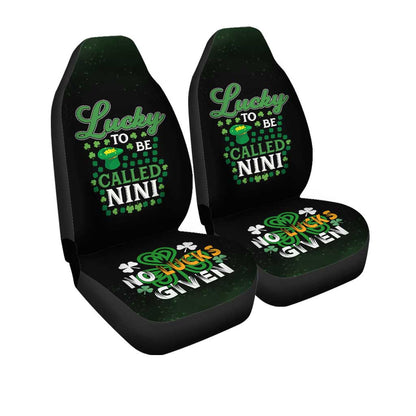 Lucky To Be Irish Car Seat Covers Custom Design For Car Seats