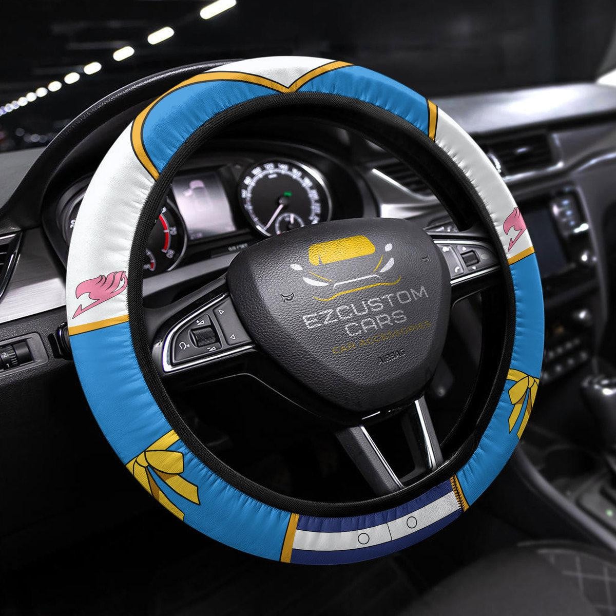 Lucy Heartfilia Fairy Tail Anime Steering Wheel Cover