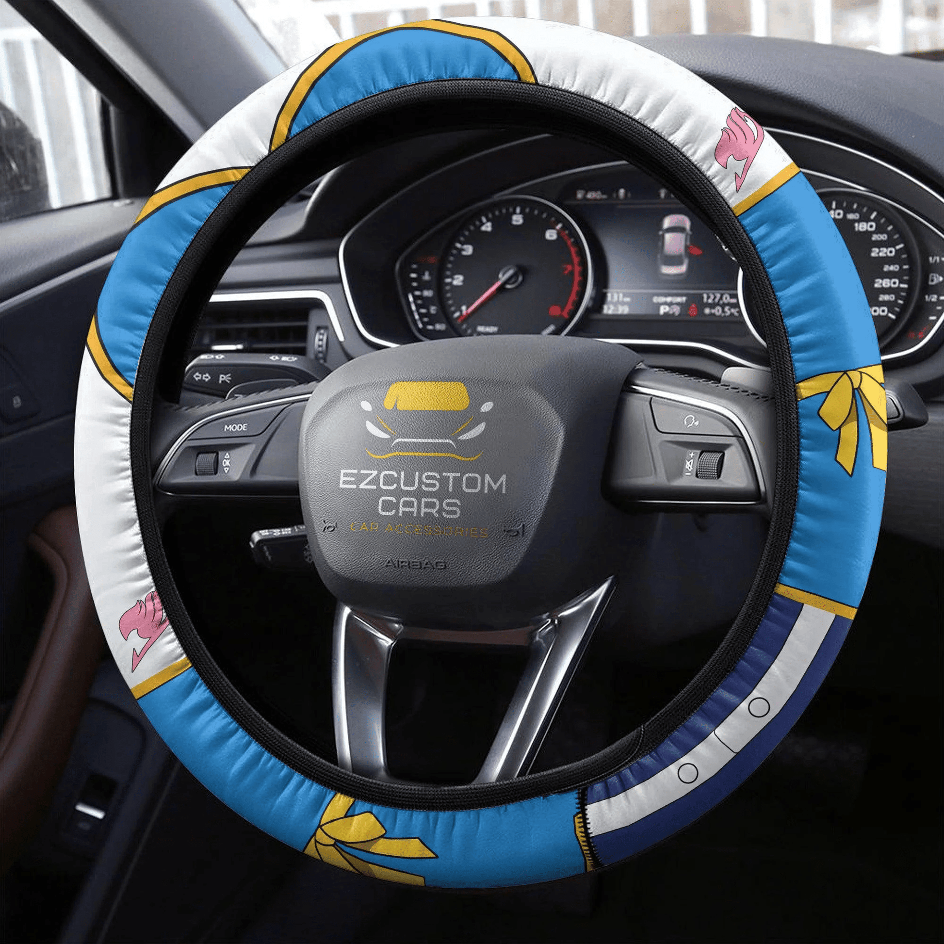 Lucy Heartfilia Fairy Tail Anime Steering Wheel Cover