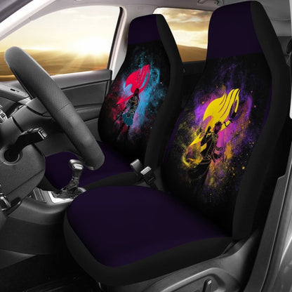 Lucy & Natsu Fairy Tail Car Seat Covers Lt03 Universal Fit 225721