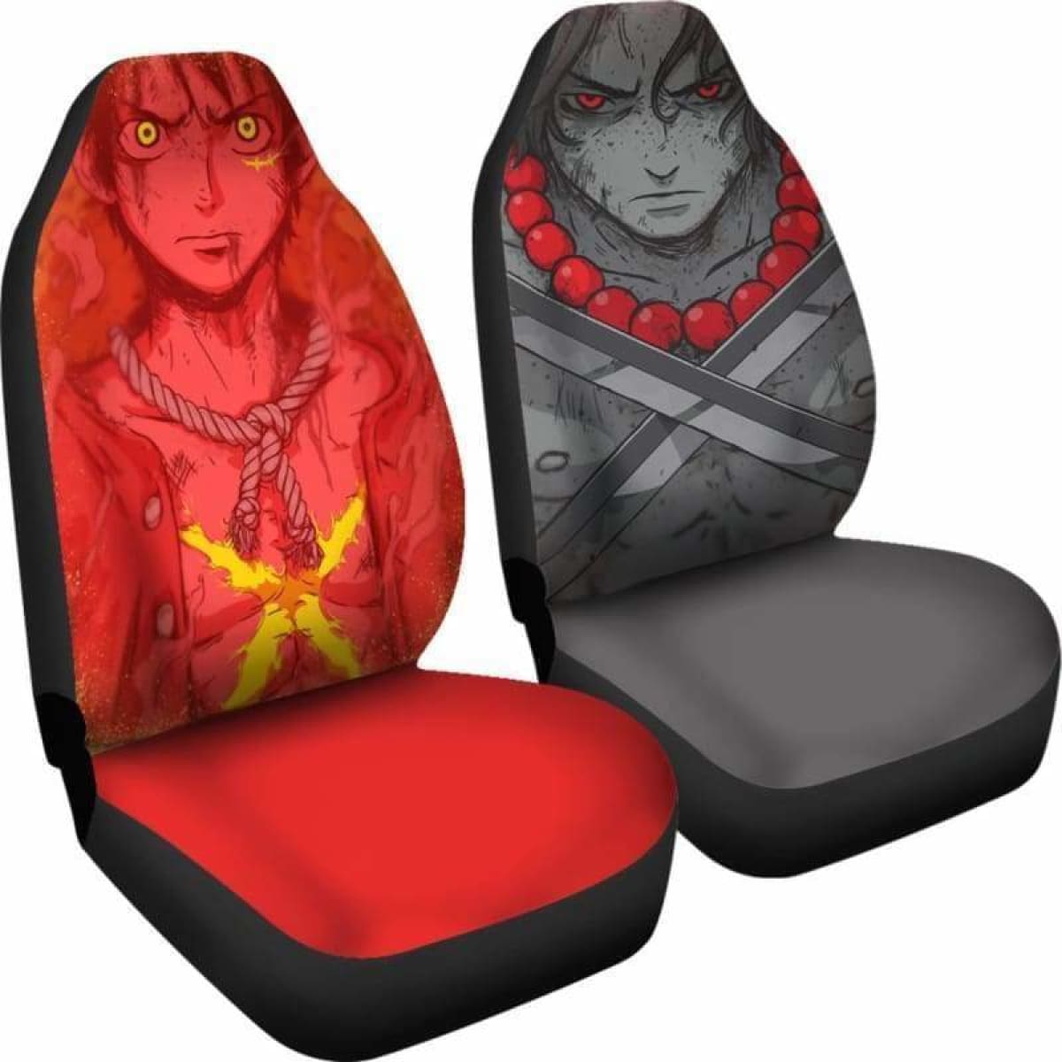 Luffy Ace One Piece Car Seat Covers Universal Fit 051312