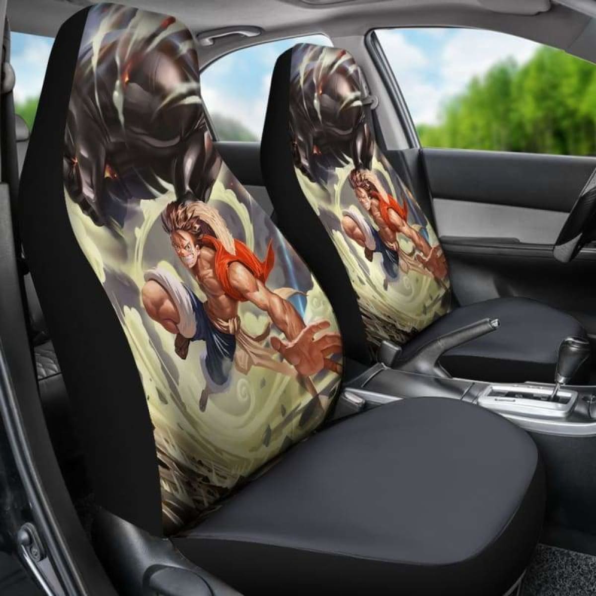 Luffy Haki One Piece Car Seat Covers Universal Fit 051312