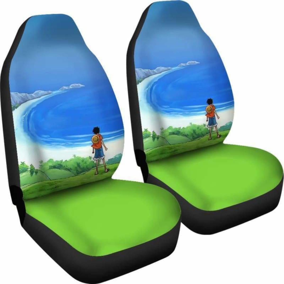 Luffy Kids One Piece Car Seat Covers Universal Fit 051312