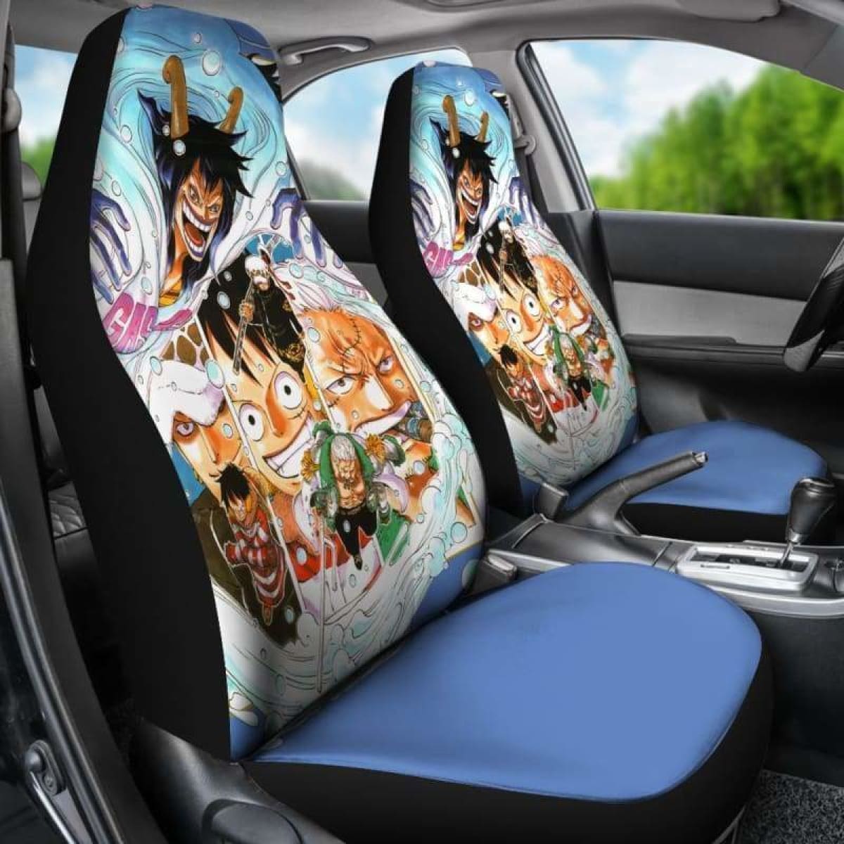 Luffy Law One Piece Car Seat Covers Universal Fit 051312