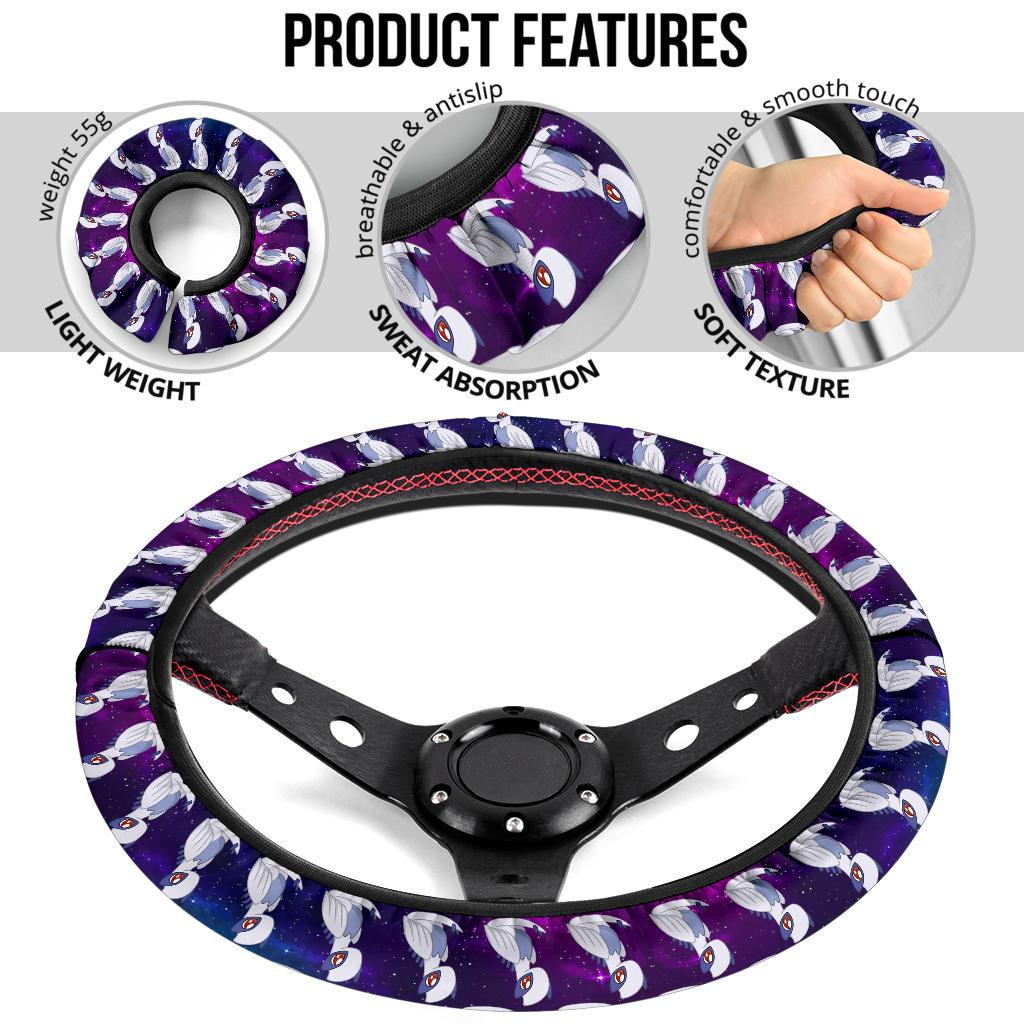 Lugia Anime Custom Car Steering Wheel Cover