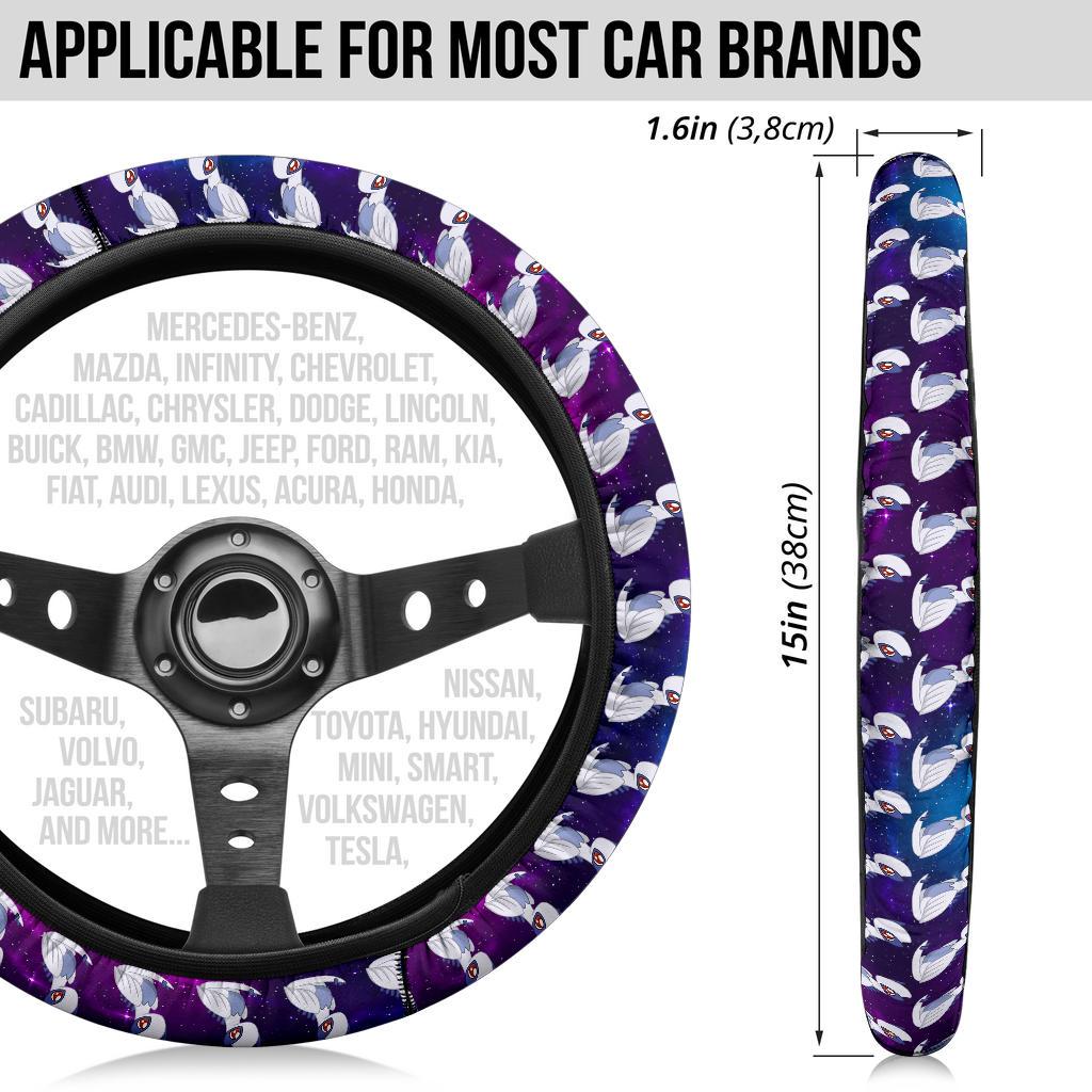 Lugia Anime Custom Car Steering Wheel Cover