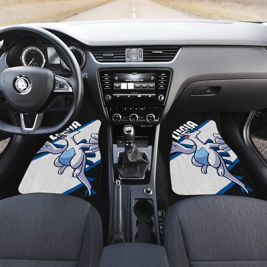 Lugia Car Floor Mats Custom Anime Car Interior Accessories