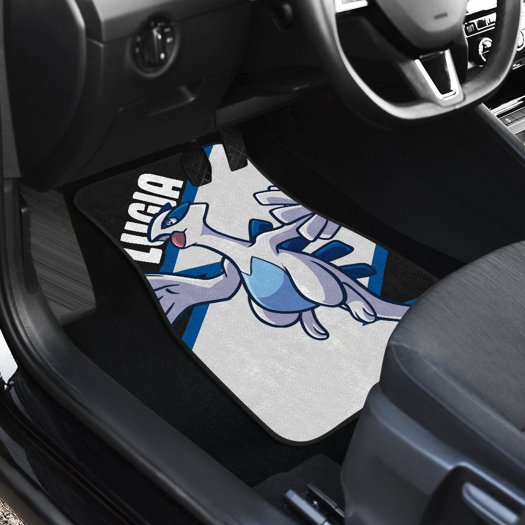Lugia Car Floor Mats Custom Anime Car Interior Accessories