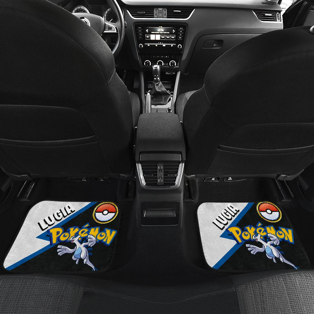 Lugia Car Floor Mats Custom Anime Car Interior Accessories
