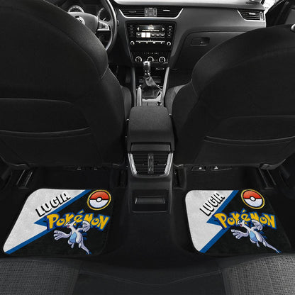 Lugia Car Floor Mats Custom Anime Car Interior Accessories