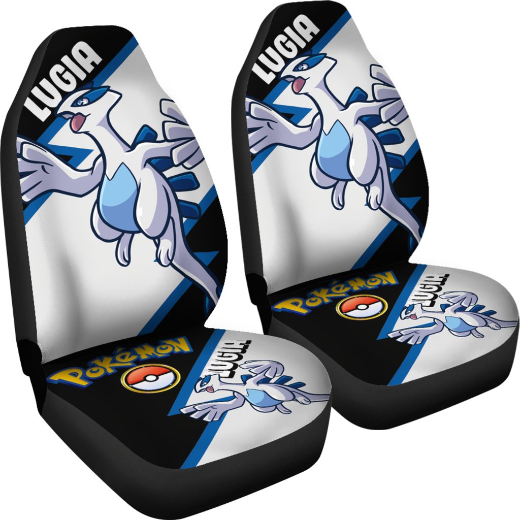 Lugia Car Seat Covers Custom Anime Pokemon Car Accessories