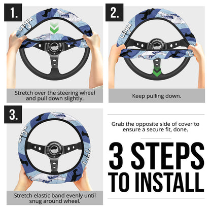 Lugia Steering Wheel Cover