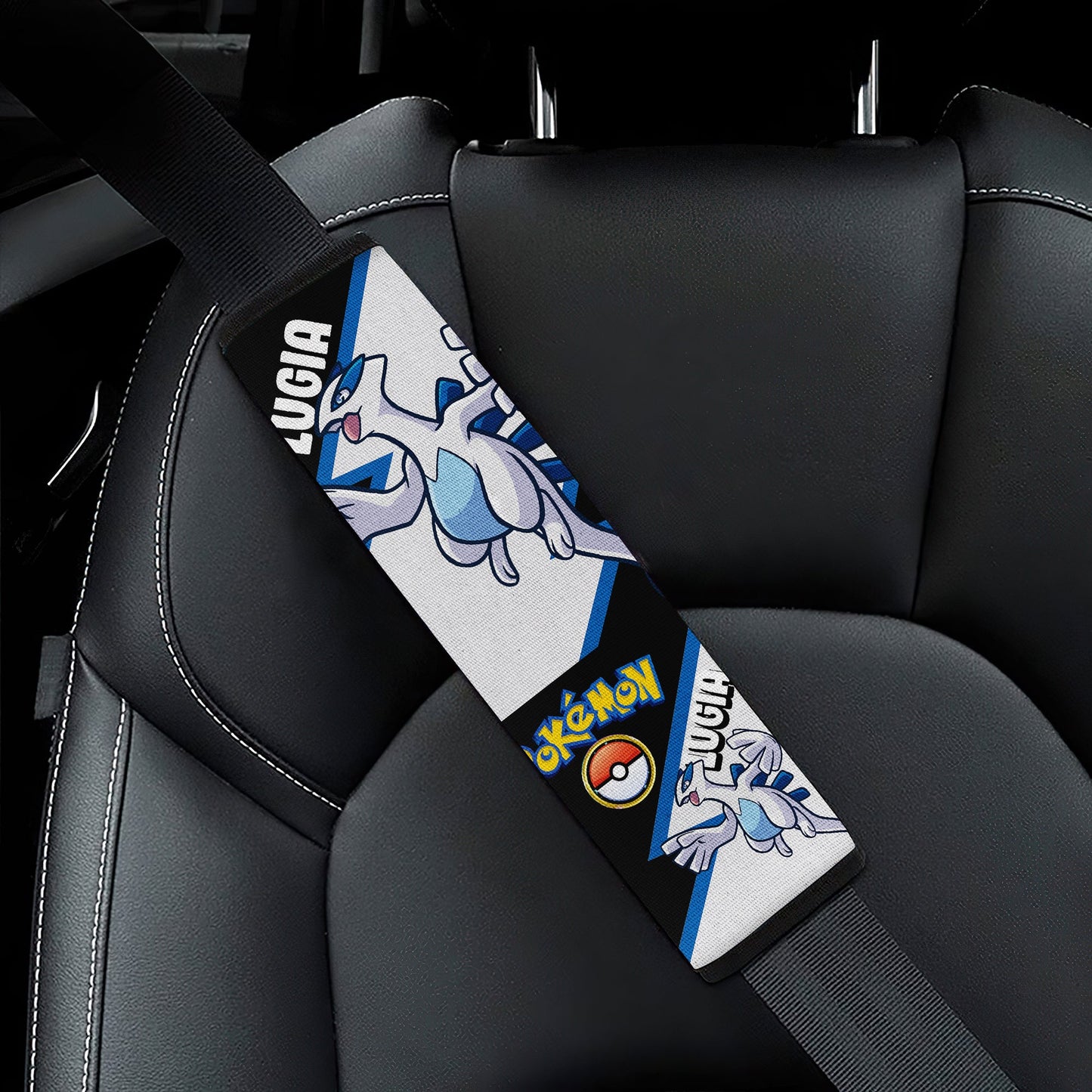 Lugia car seat belt covers Anime Custom Car Accessories