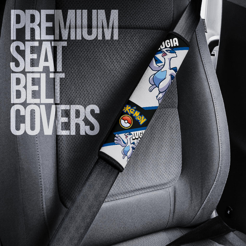 Lugia car seat belt covers Anime Custom Car Accessories