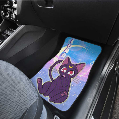Luna Car Floor Mats Custom Sailor Moon Anime Car Accessories