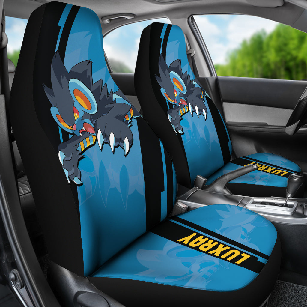 Luxray Pokemon Car Seat Covers Style Custom For Fans Ci230118-06
