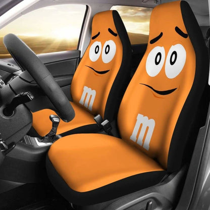 M&M Chocolate Car Seat Covers 1 Universal Fit 051012