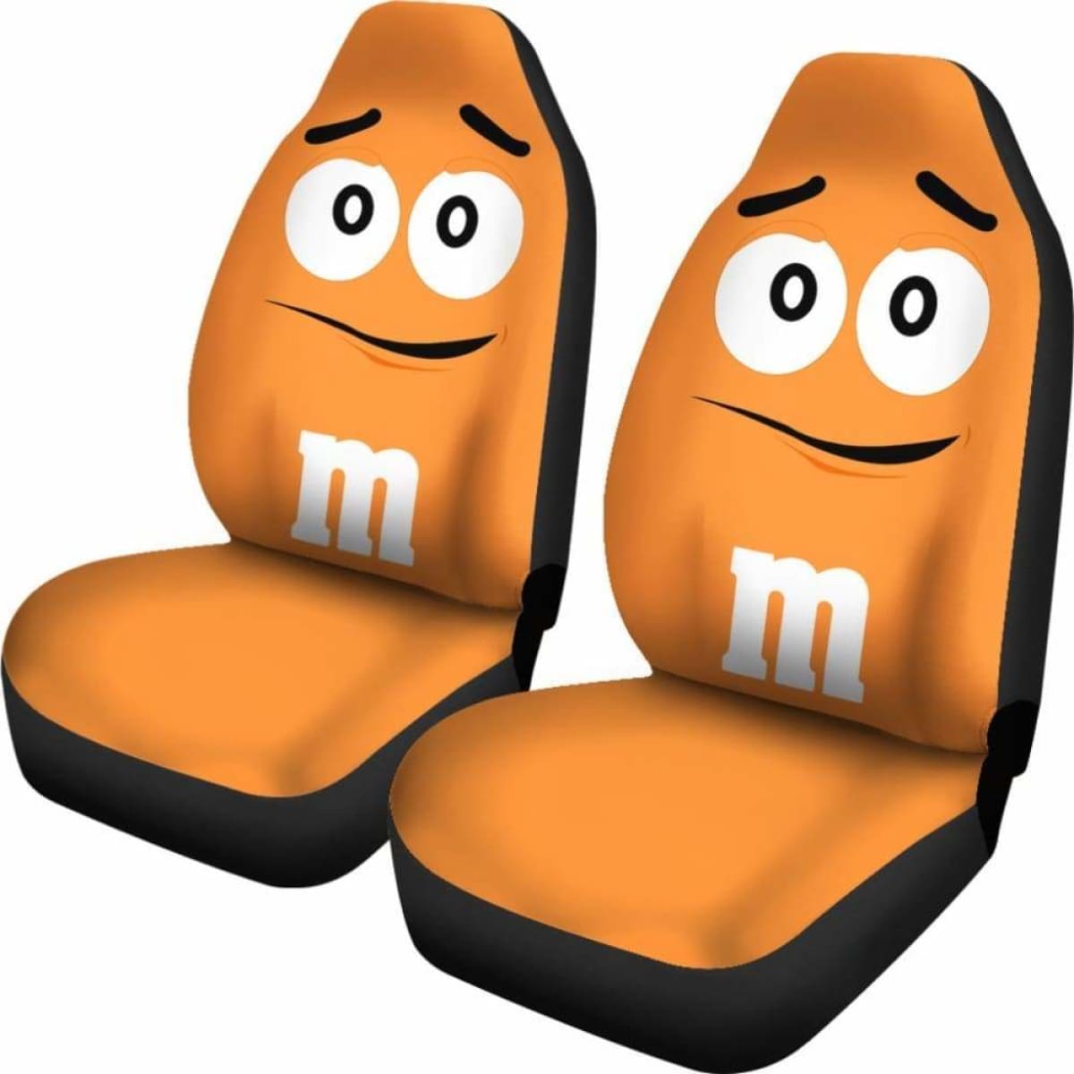 M&M Chocolate Car Seat Covers 1 Universal Fit 051012